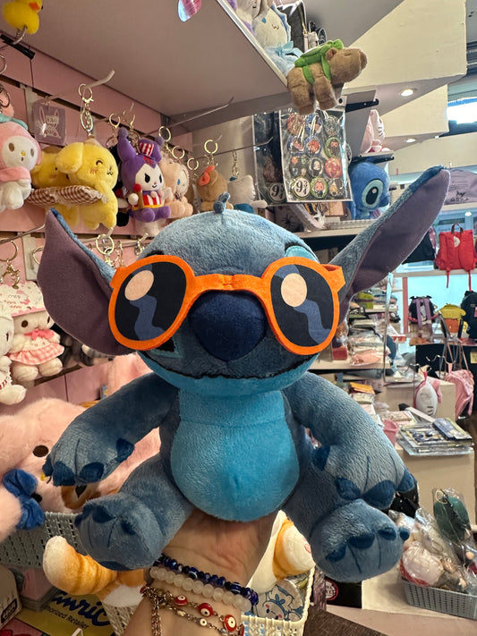 Stitch peluche lentes