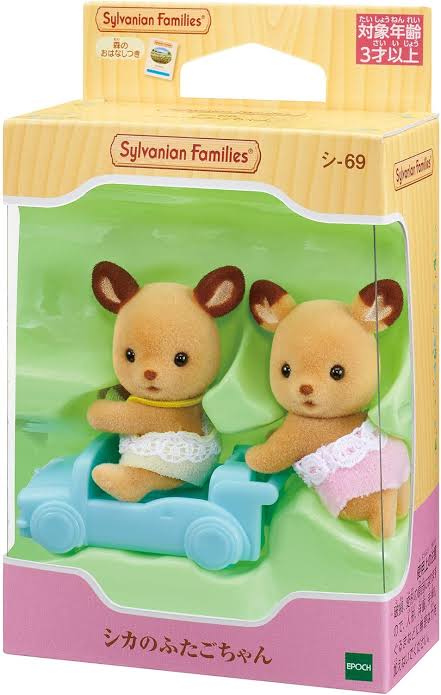 Sylvanian families venado rojo gemelos