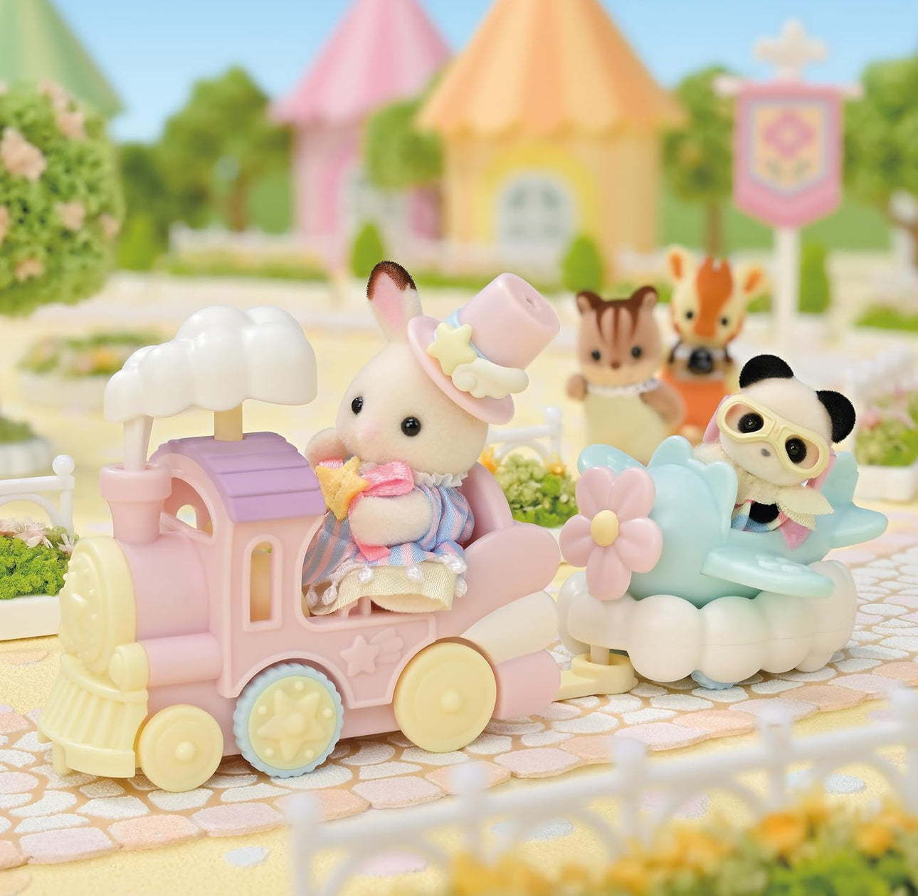 Sylvanian families set de tren