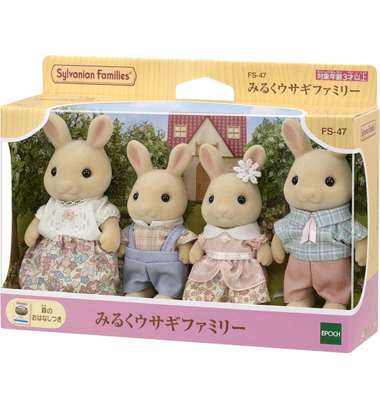 Sylvanian families conejos de leche