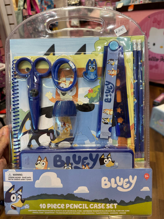 Bluey set escolar