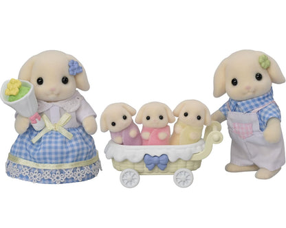 Sylvanian families conejos flora