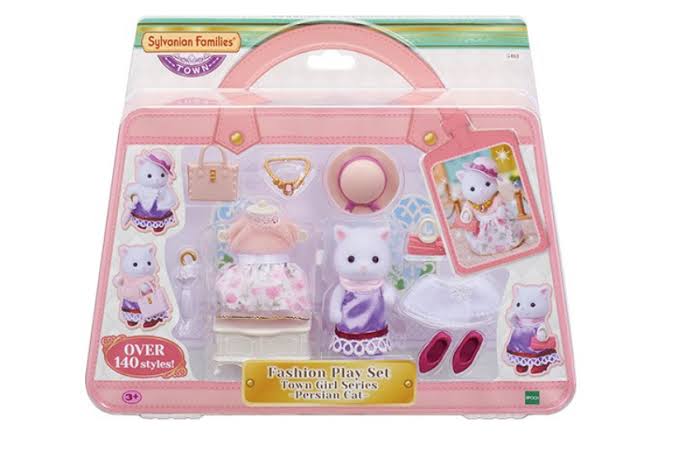 Sylvanian families persa fashion play set town girl series