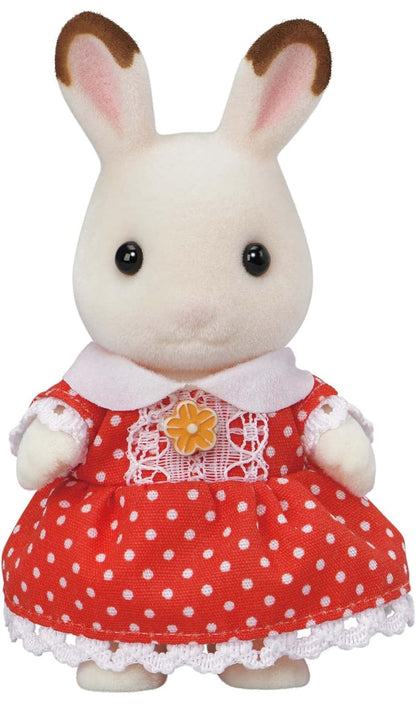 Sylvanian families niña coneja chocolate