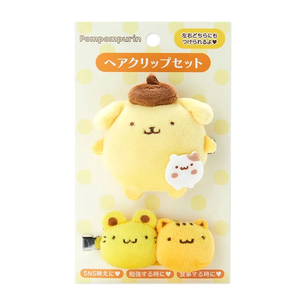 Pompompurin sanrio hair clip