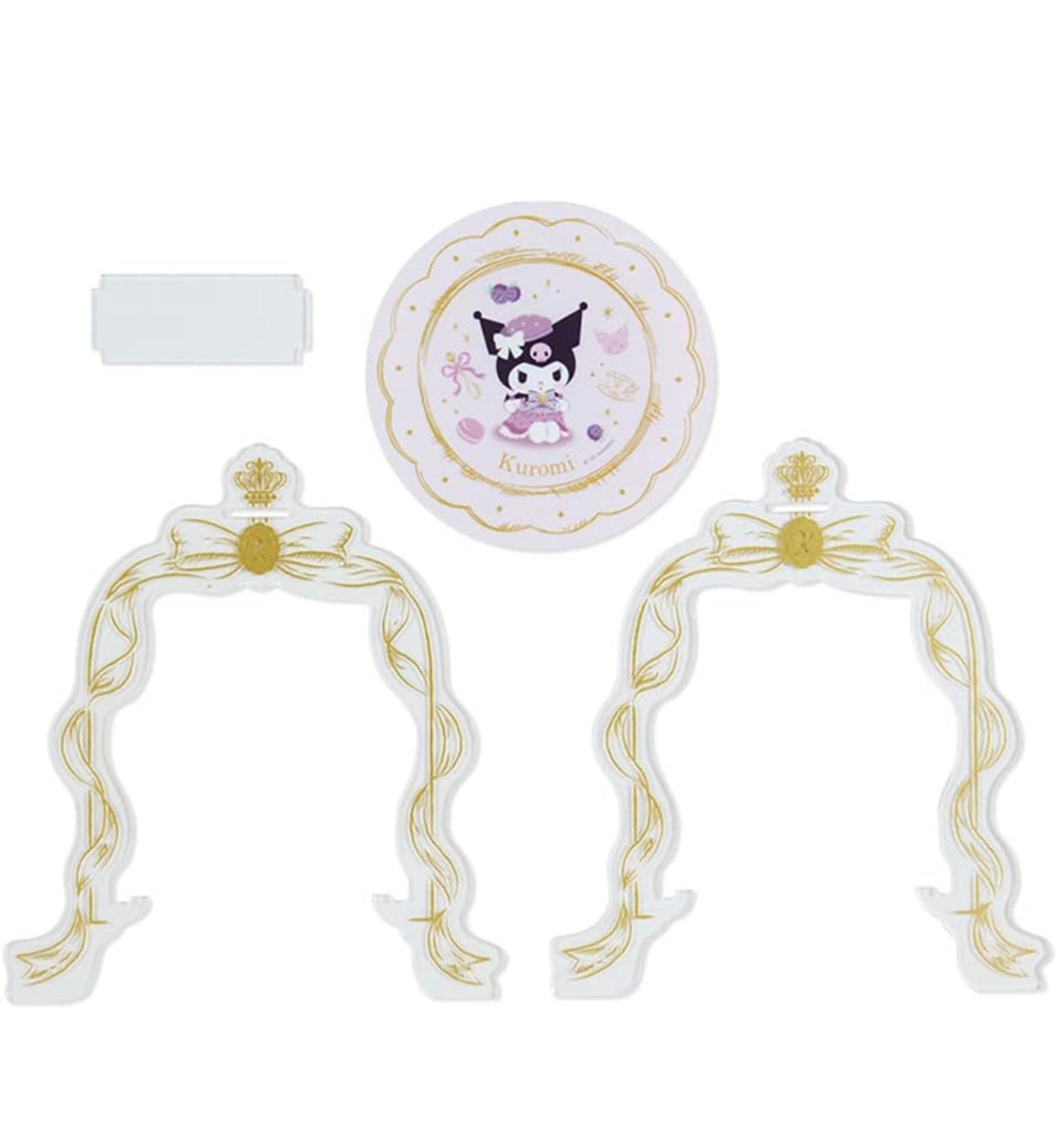 Kuromi sanrio tea room display stand