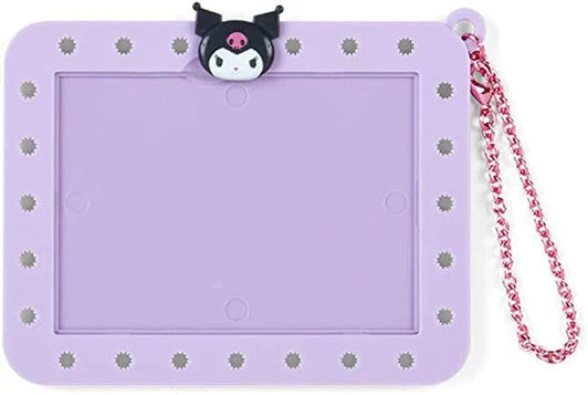 Kuromi sanrio porta credencial pachi