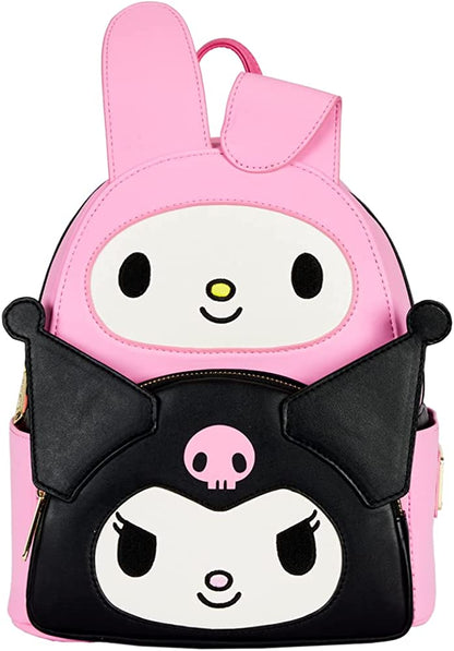 My Melody & Kuromi loungefly mini mochila