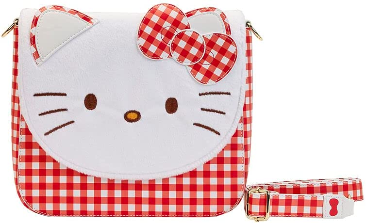 Hello Kitty loungefly gingham crossbody