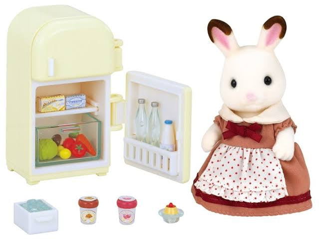 Sylvanian families mamá coneja set de refrigerador