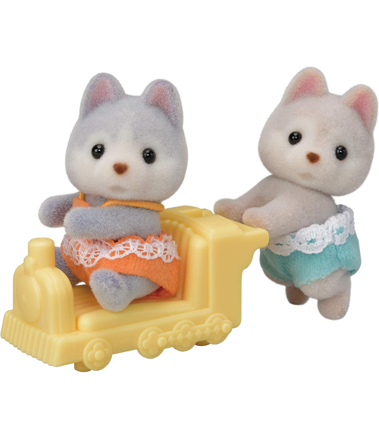 Sylvanian families bebes gemelos husky