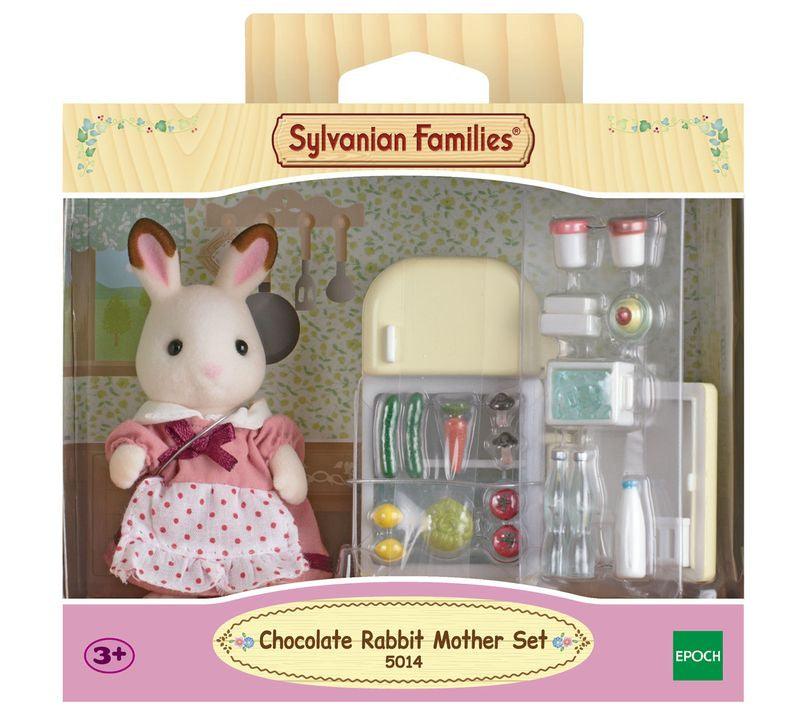 Sylvanian families mamá coneja set de refrigerador