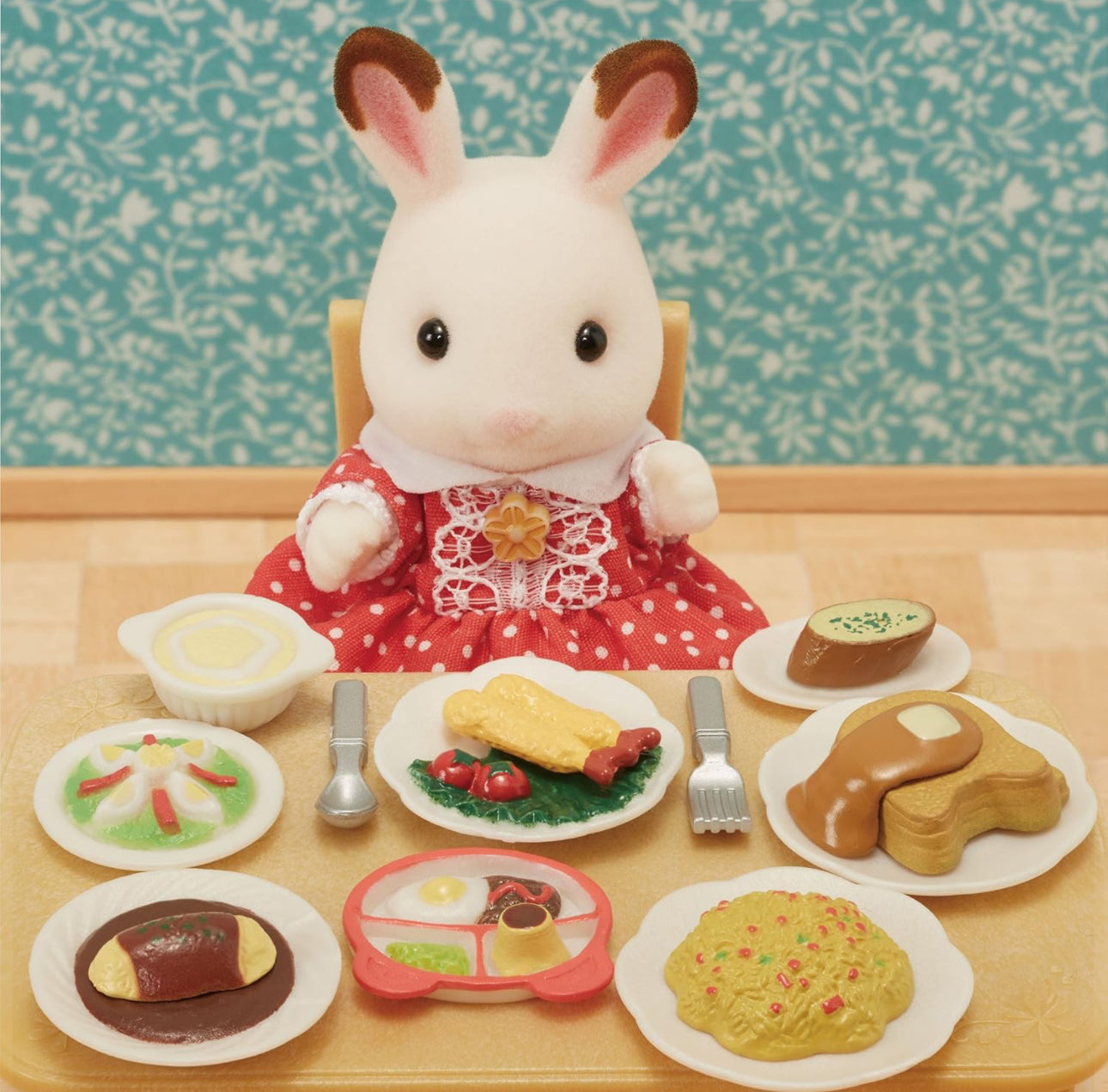 Sylvanian families set de comida