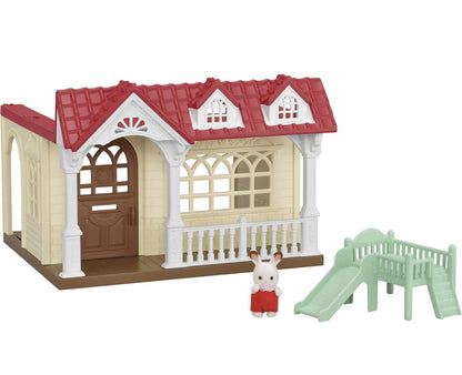 Sylvanian families casa con conejo chocolate