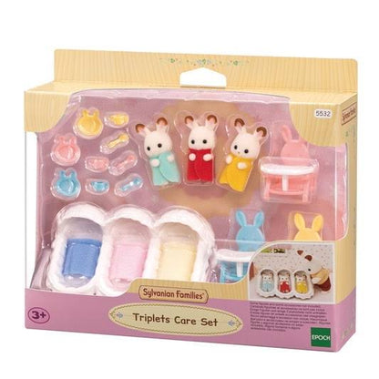 Sylvanian familes trillizos set de cuna