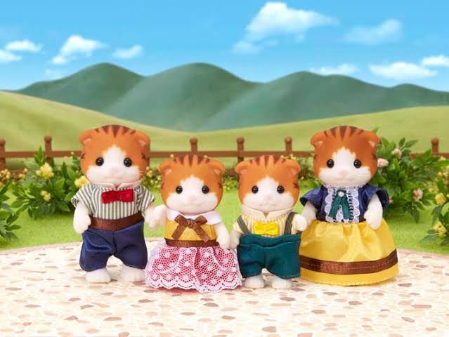 Sylvanian families maple cat