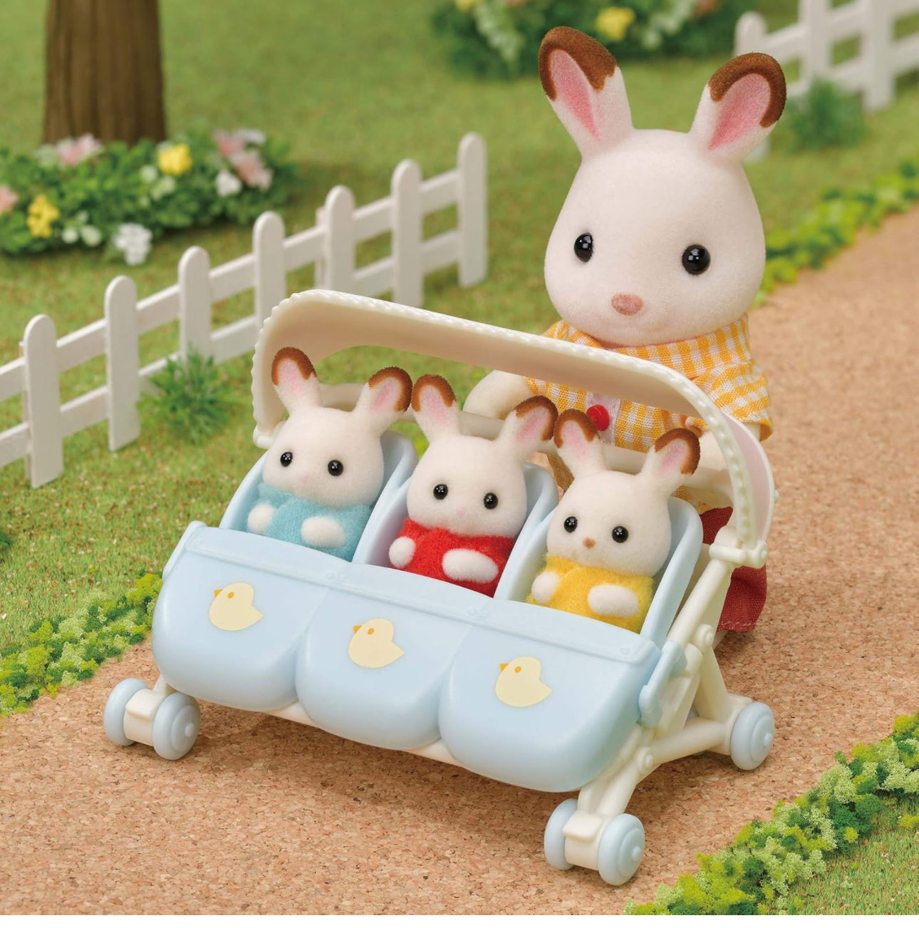 Sylvanian families carreola triple