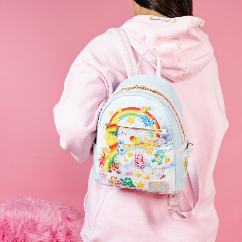 Care Bears loungefly fiesta en las nubes mini backpack