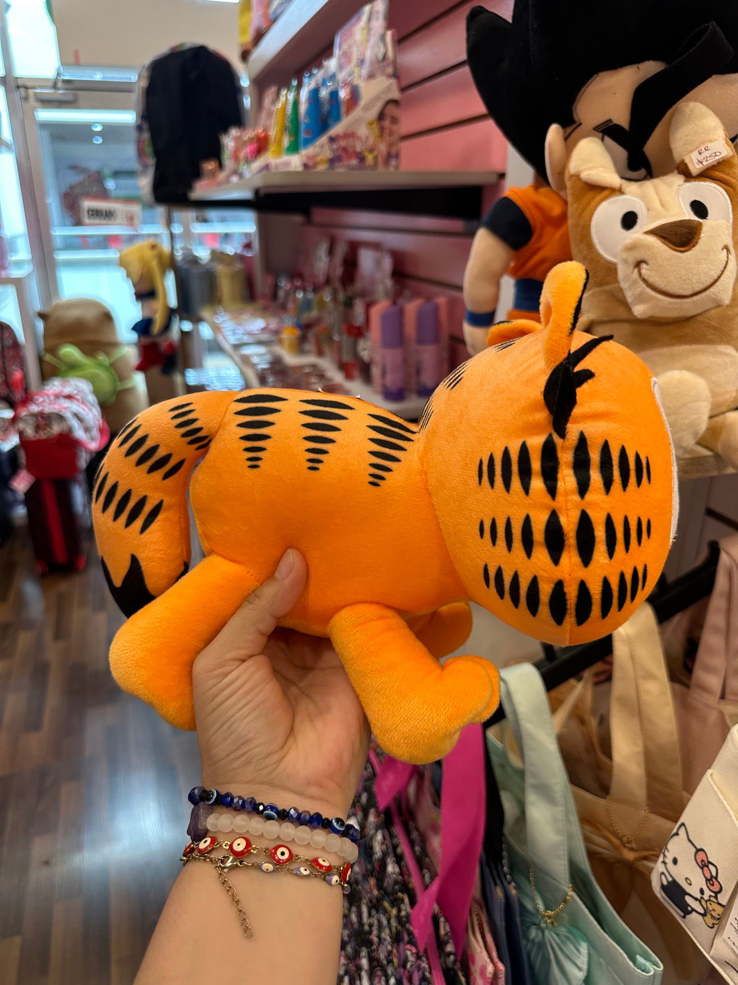 Garfield peluche bebe