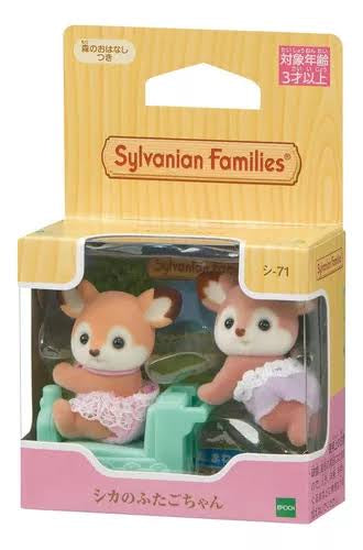 Sylvanian families ciervos gemelos