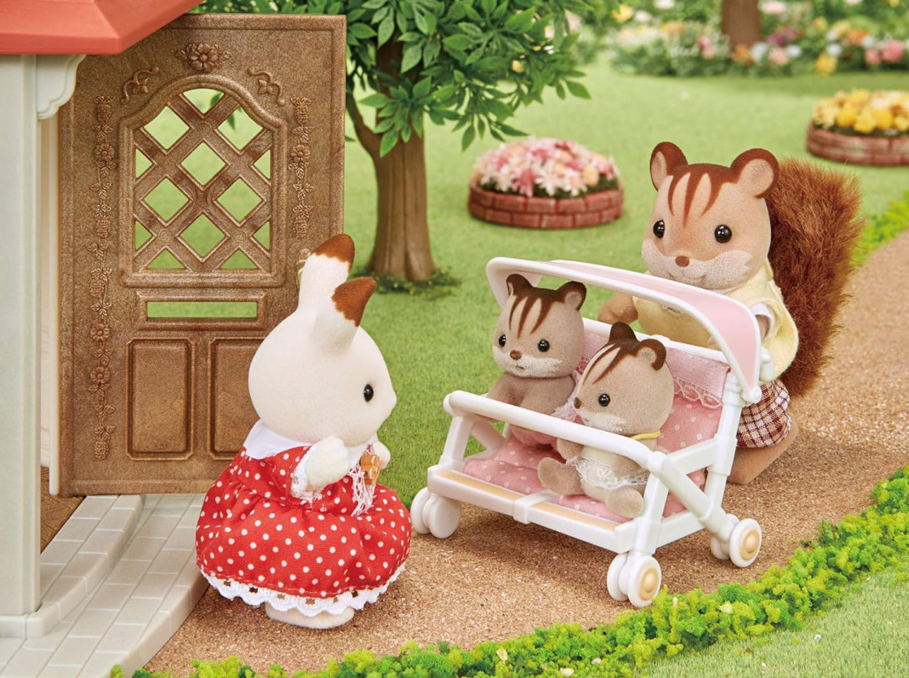 Sylvanian families carreola doble