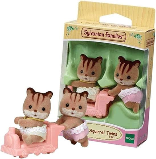 Sylvanian families ardillas gemelos