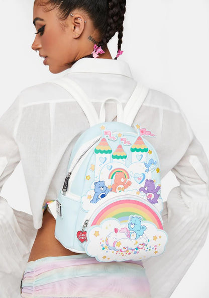 Care Bears loungefly mini mochila castillo