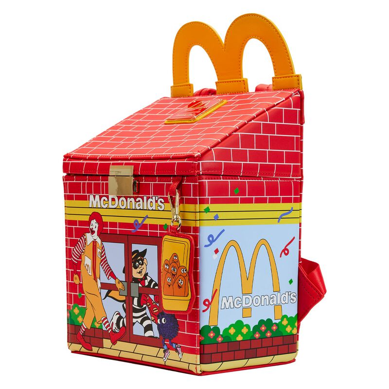 McDonald's Loungefly caja feliz mini mochil