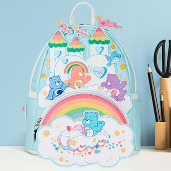 Care Bears loungefly mini mochila castillo