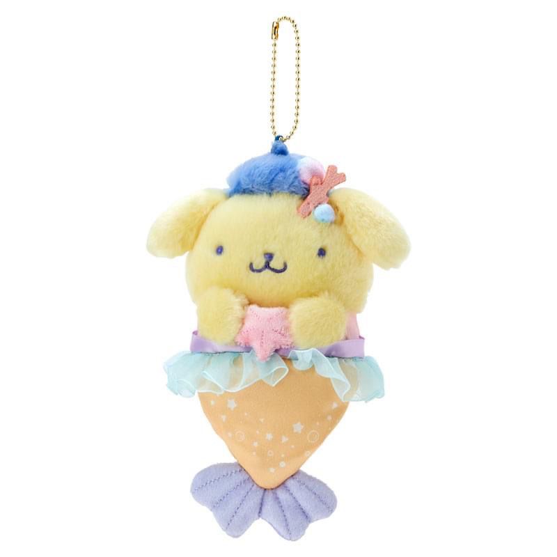 Pompompurin sanrio llavero de peluche mermaid