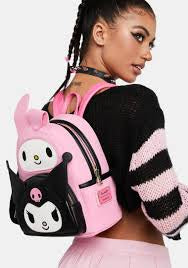 My Melody & Kuromi loungefly mini mochila