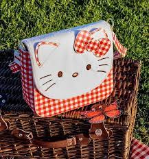 Hello Kitty loungefly gingham crossbody