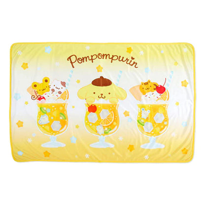 Pompompurin sanrio frazada soda float