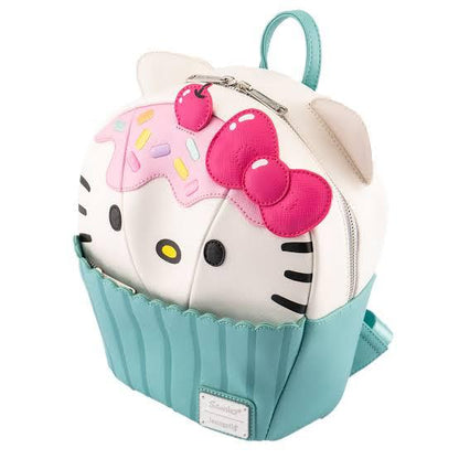 Hello Kitty loungefly cupcake mini mochila