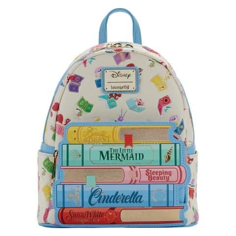 Disney loungefly libros mini mochila