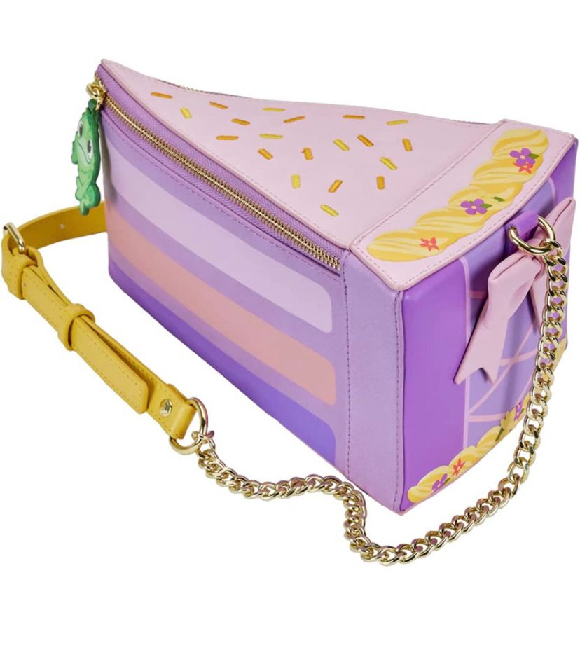 Rapunzel loungefly pastel crossbody bag