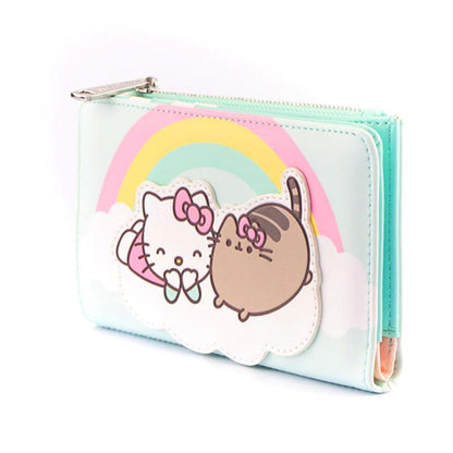 Hello Kitty Pusheen loungefly cartera