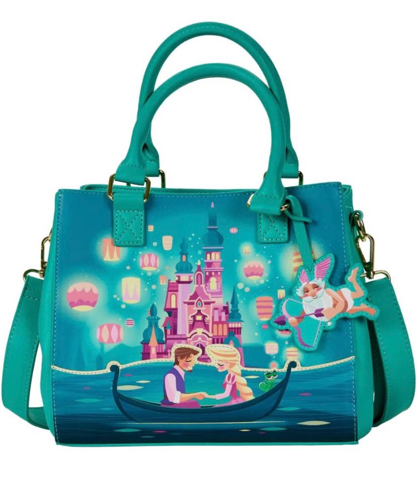 Rapunzel loungefly crossbody bag