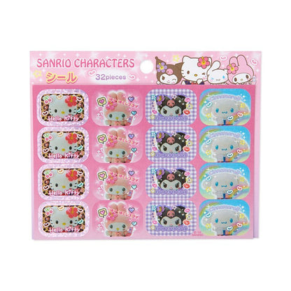 Sanrio Characters stickers holograficos (Tokimeki Heisei Kogal series)