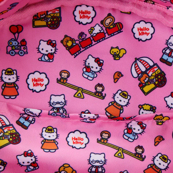 Hello Kitty and friends Loungefly carnival crossbody bag