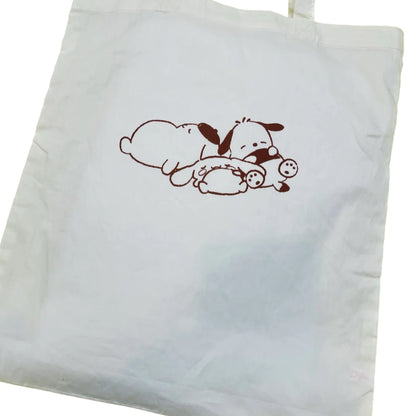 Sanrio Character omelette tote bag